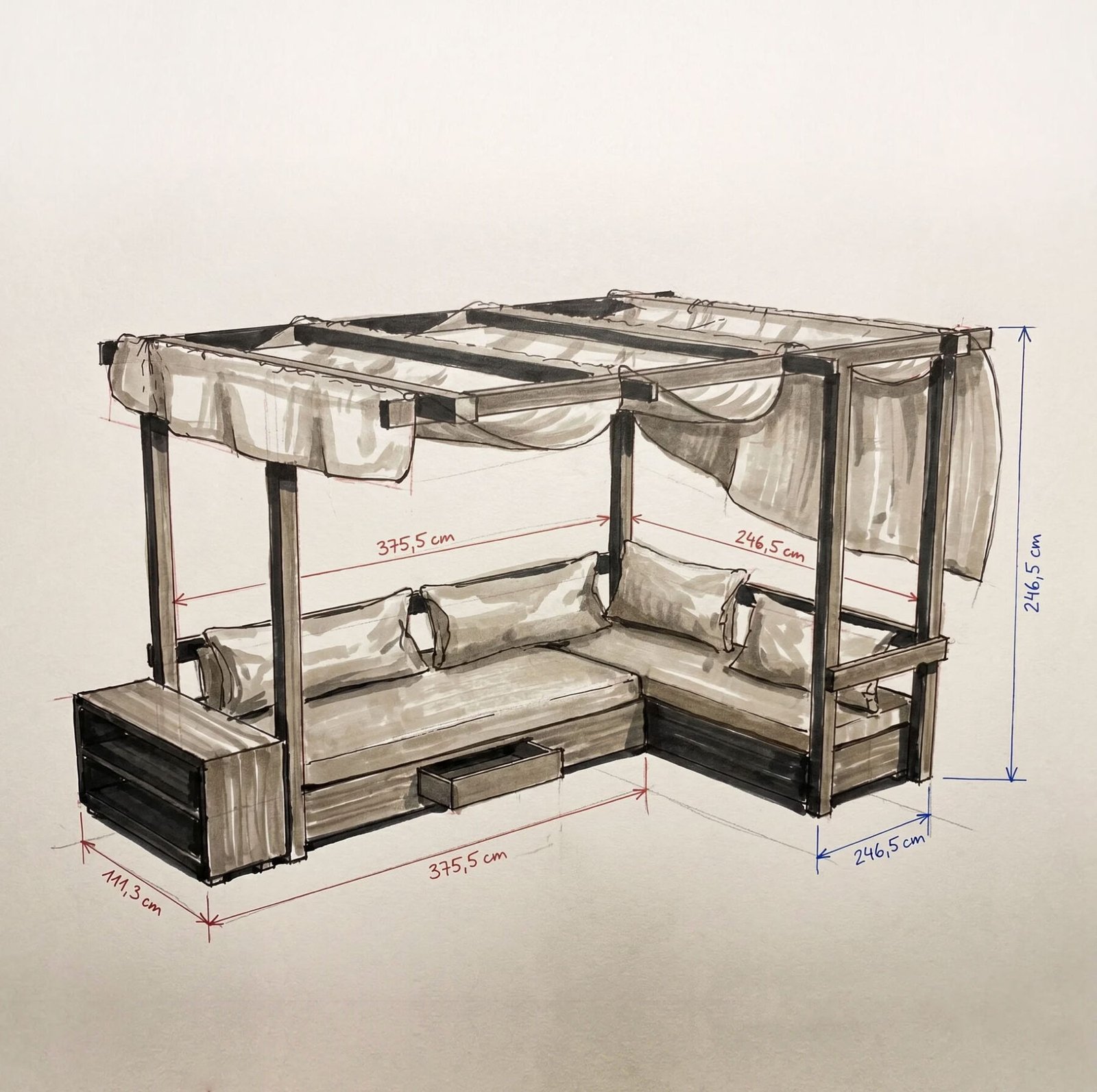Beach club furniture from Java!
